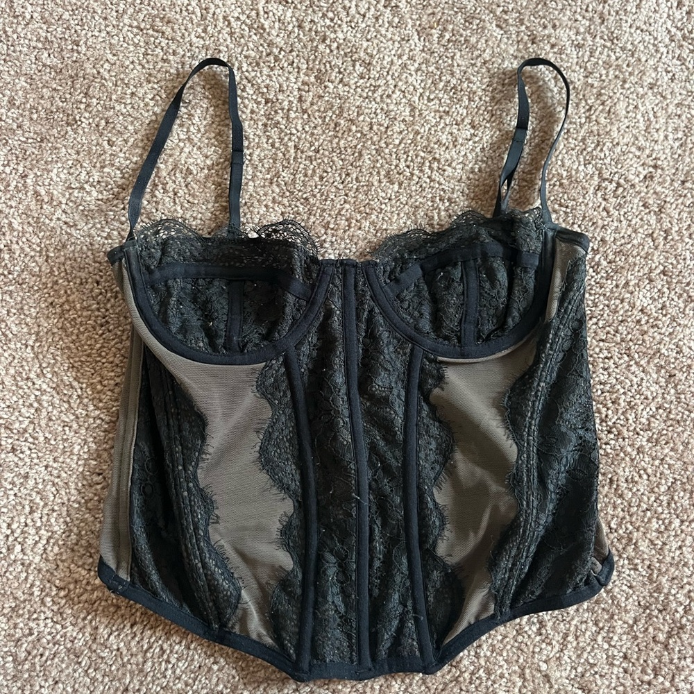 Urban outfitters Black corset